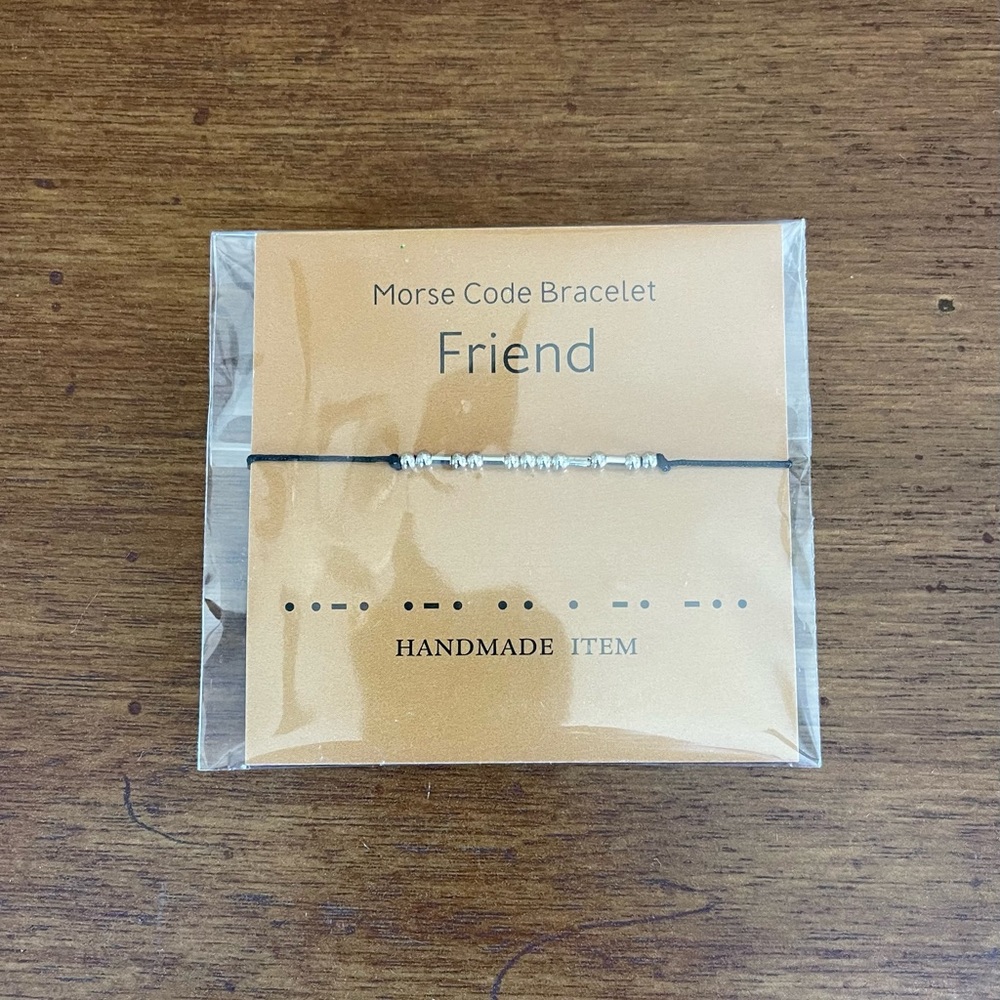 Morse Code Friend Bracelet